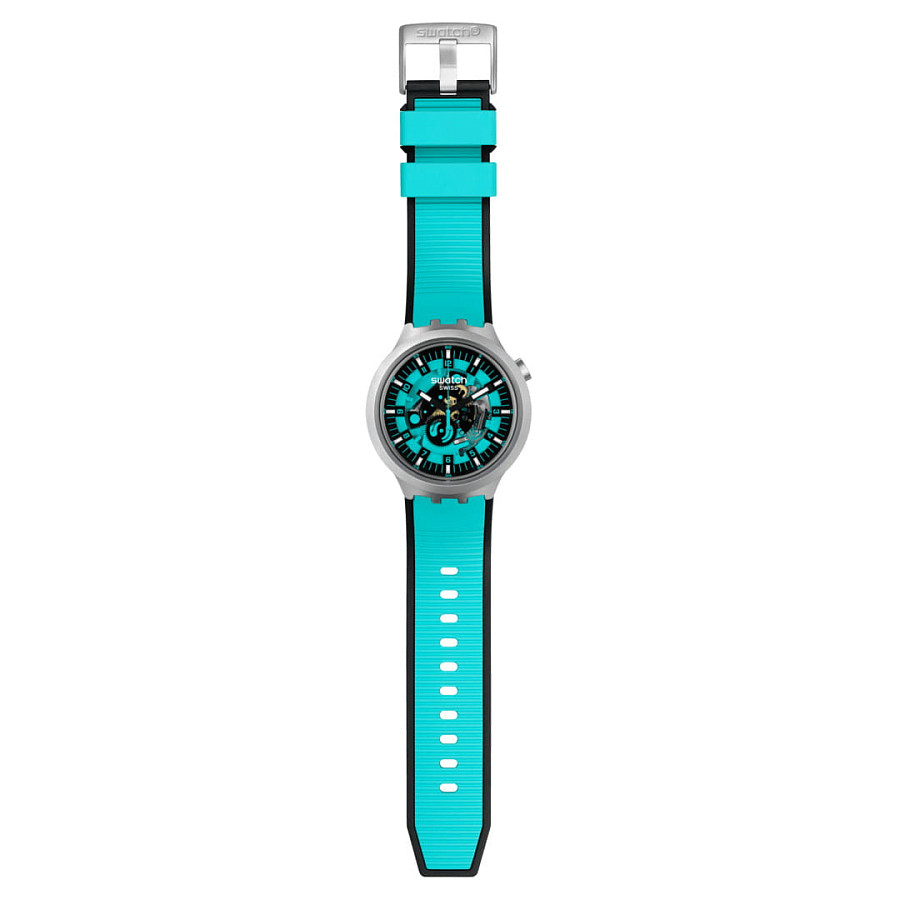 Часы Swatch Big Bold Irony Lacquered SB07S111 — кварцевые, металл сталь