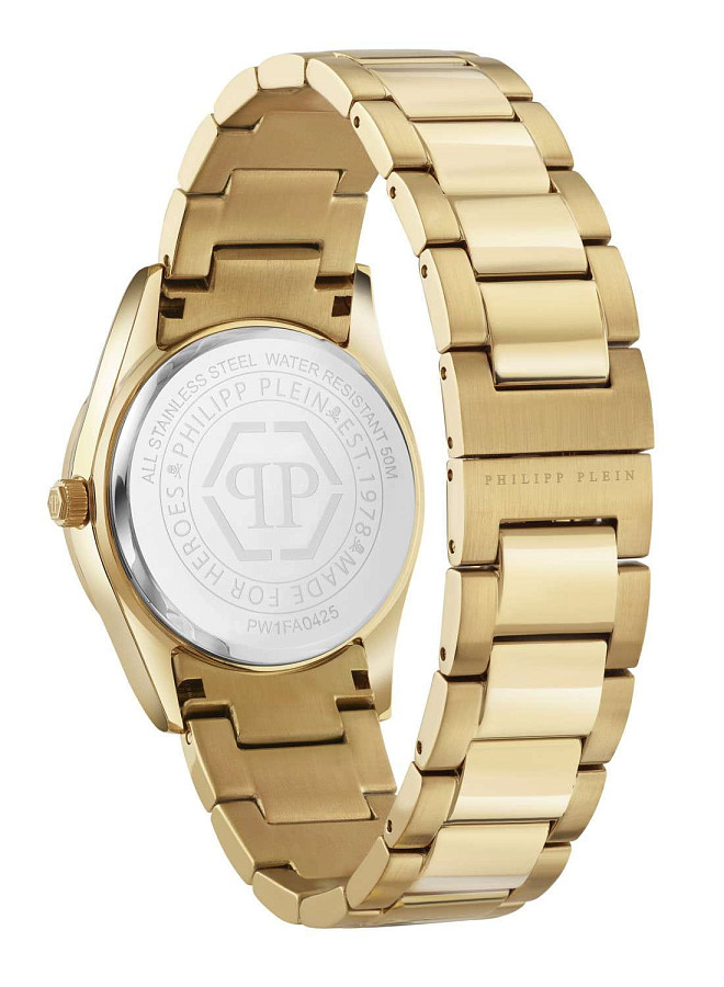 Часы Philipp Plein Plein Icon Chain PW1FA0425 — кварцевые, сталь металл
