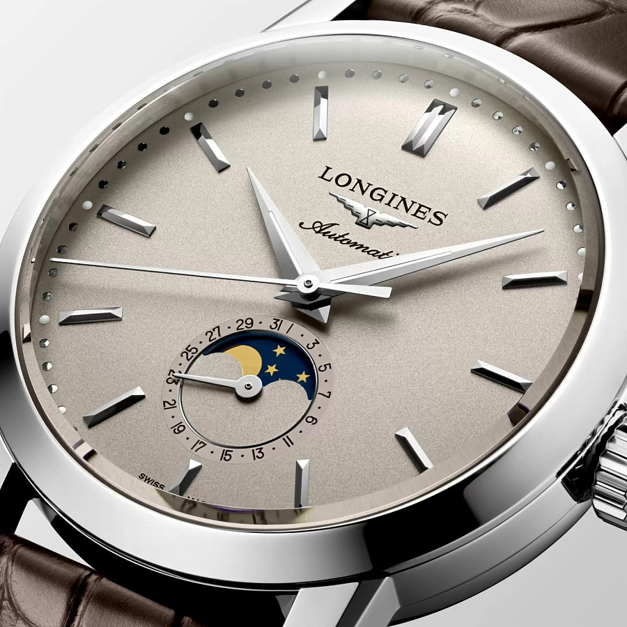 Часы Longines 1832 L4.826.4.92.2 — металл сталь, Швейцария