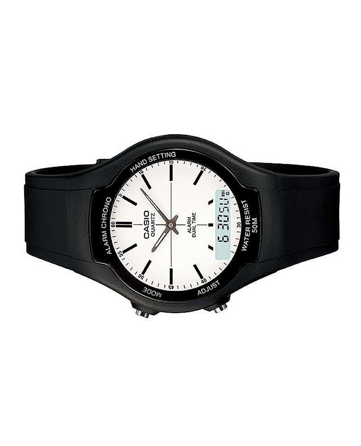 Часы Casio Collection AW-90H-7E — кварцевые, пластик