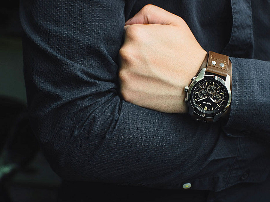 Часы Fossil Bannon CH2891 — мужские, кожаный