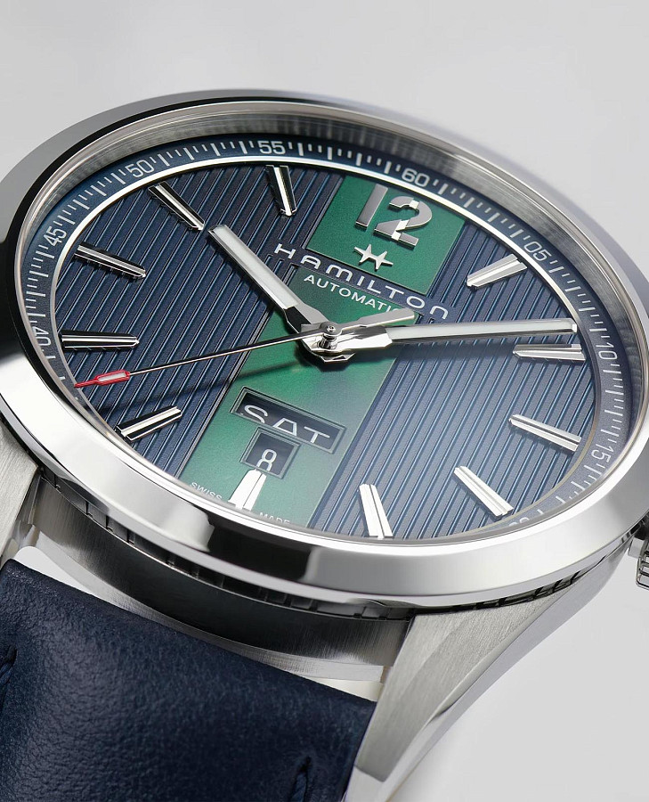 Часы Hamilton Broadway Day Date Quartz H43311941 — сталь, Швейцария