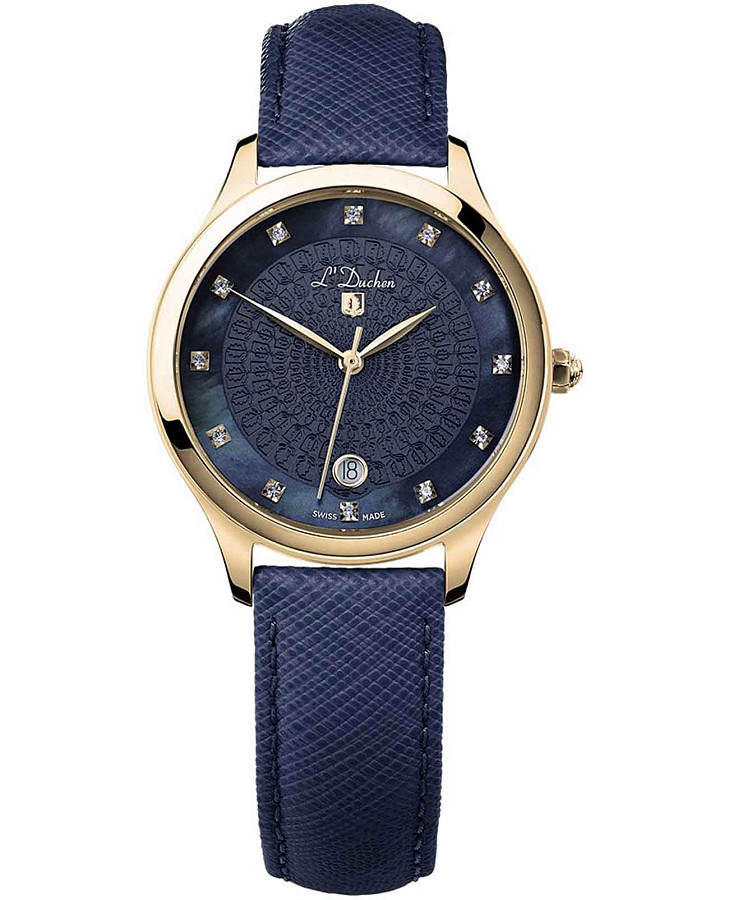 Часы L'Duchen Grace D 791.23.37 — женские, синий