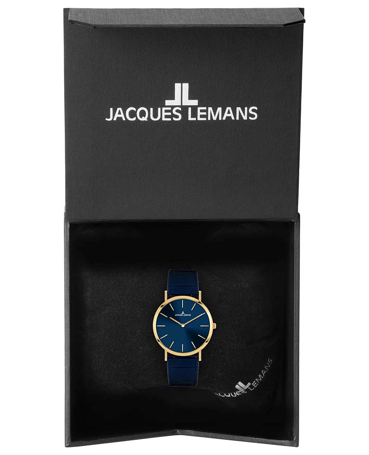 Часы Jacques Lemans Nizza 1-2172F — кварцевые, сталь металл