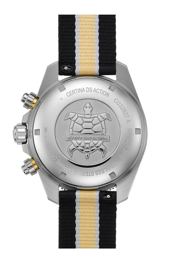 Часы Certina DS Action Diver Chrono C032.827.18.271.00 — артикул C0328271827100, мужские