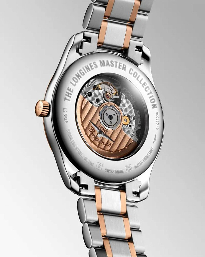 Часы Longines Master Collection L2.893.5.77.7 — механические, золото металл сталь
