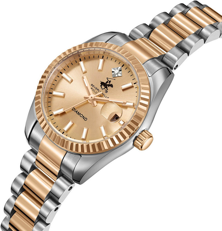 Часы Beverly Hills Polo Club BP3650X.510 — кварцевые, металл сталь