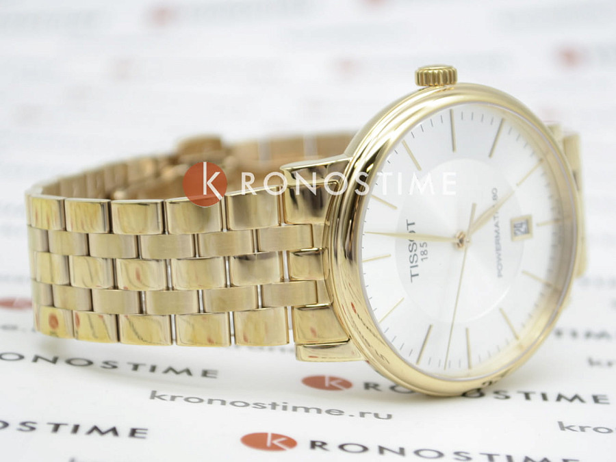 Часы Tissot Carson Powermatic 80 T122.407.33.031.00 — Швейцария, механические