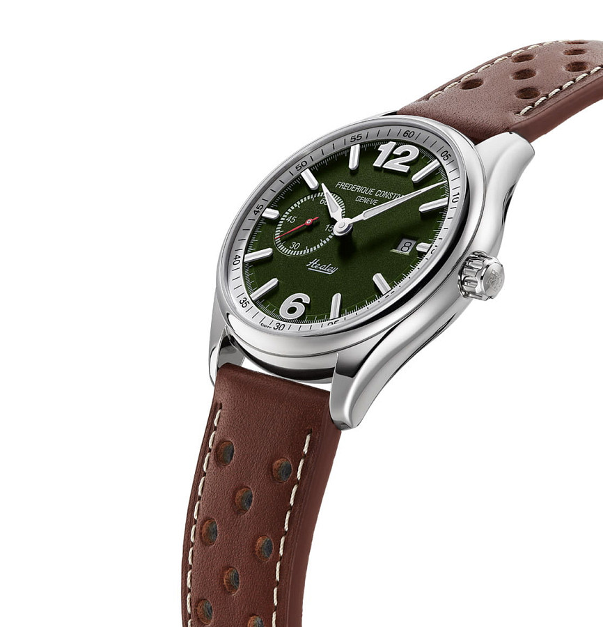 Часы Frederique Constant Vintage Rally Healey Automatic FC-345HGRS5B6 — механические, металл сталь
