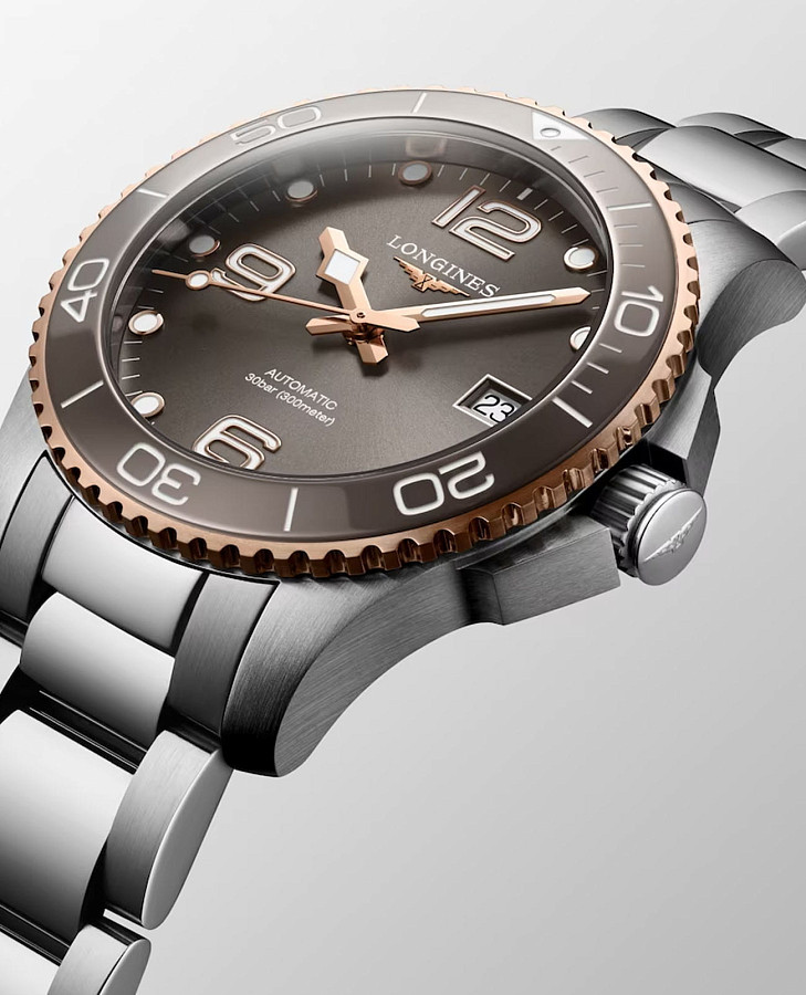 Часы Longines HydroConquest L3.780.3.78.6 — мужские, нержавеющая сталь