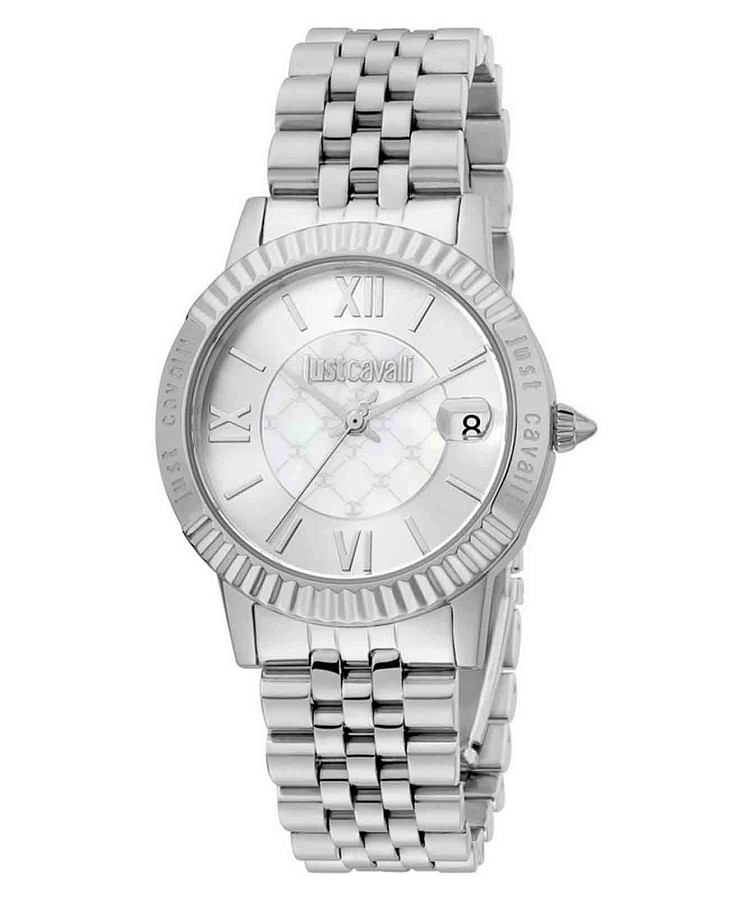 Часы Just Cavalli animalier JC1L171M0035 — женские, серебристый