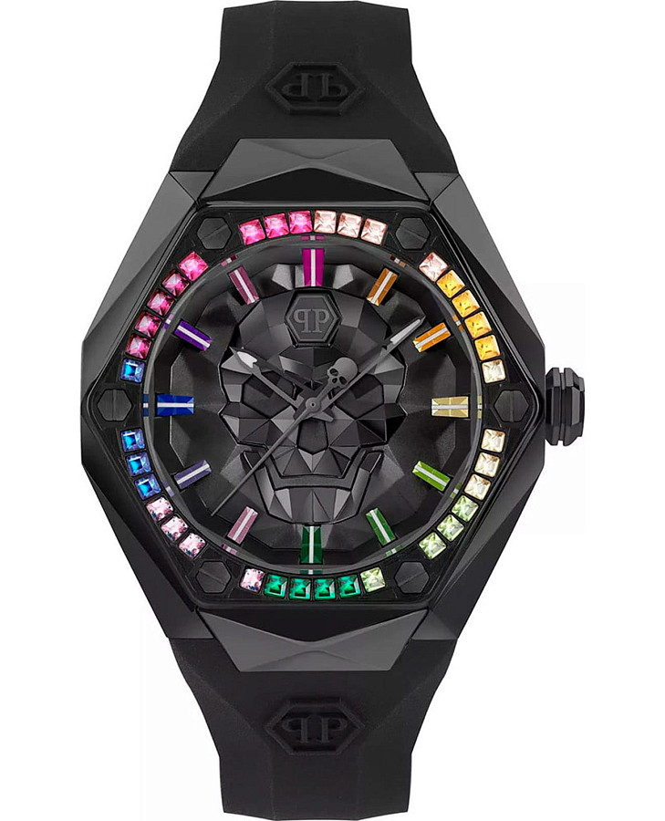 Часы Philipp Plein Skull Spikes PWPWA0524 — женские, черный