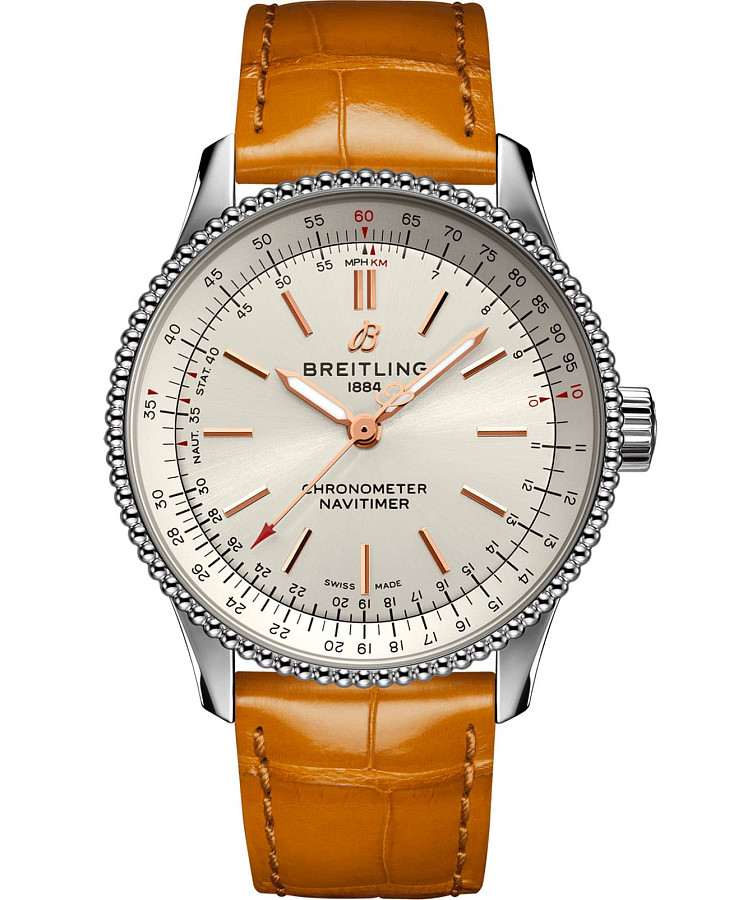 Часы Breitling Navitimer Automatic 35 A17395F41G1P3 — женские, белый