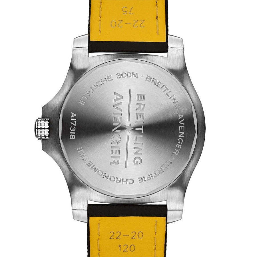 Часы Breitling Avenger Automatic 43 A17318101B1X1 — кожа + текстиль, мужские