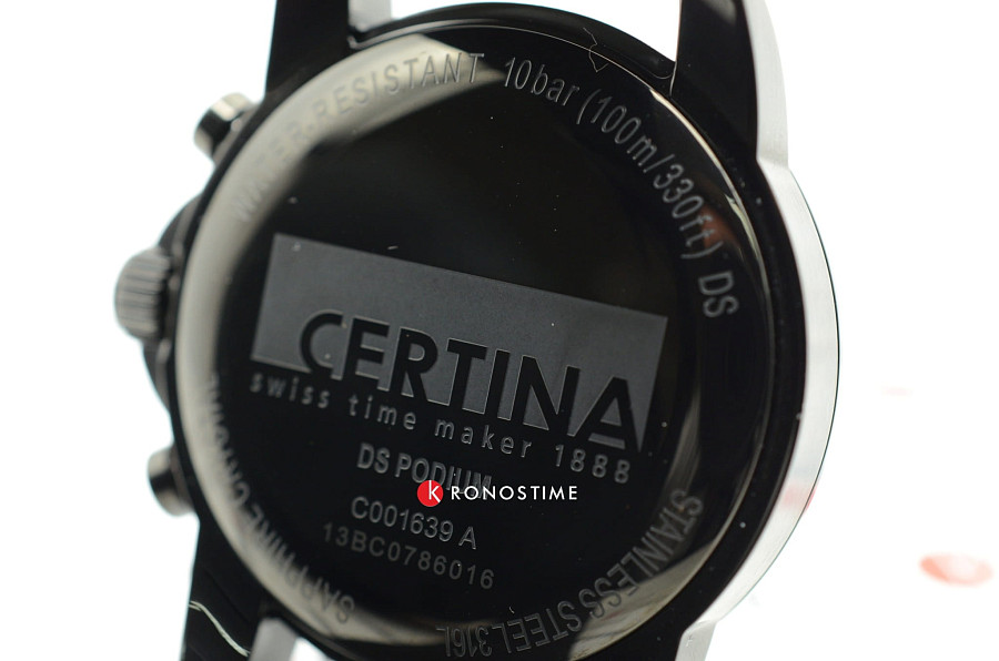 Часы Certina DS Podium C001.639.16.057.01 — Швейцария, кварцевые