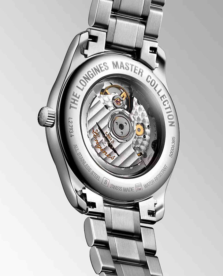 Часы Longines Master Collection L2.793.4.77.6 — механические, металл сталь