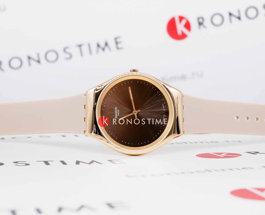 Часы Swatch Skin Irony SYXG101 — кварцевые, металл сталь