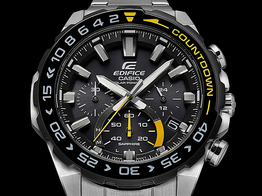 Часы Casio Edifice EFS-S550DB-1A — Япония, кварцевые