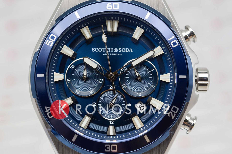 Часы Scotch&Soda SSM.118C — металл сталь, Нидерланды