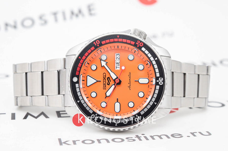 Часы Seiko 5 Sports SRPK07K1 — механические, сталь металл