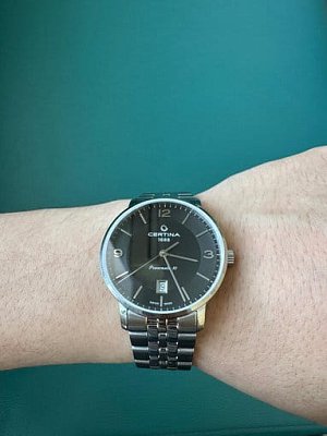 Фото покупателя: Швейцарские механические наручные часы Certina DS Caimano Powermatic 80 C035.407.11.057.00