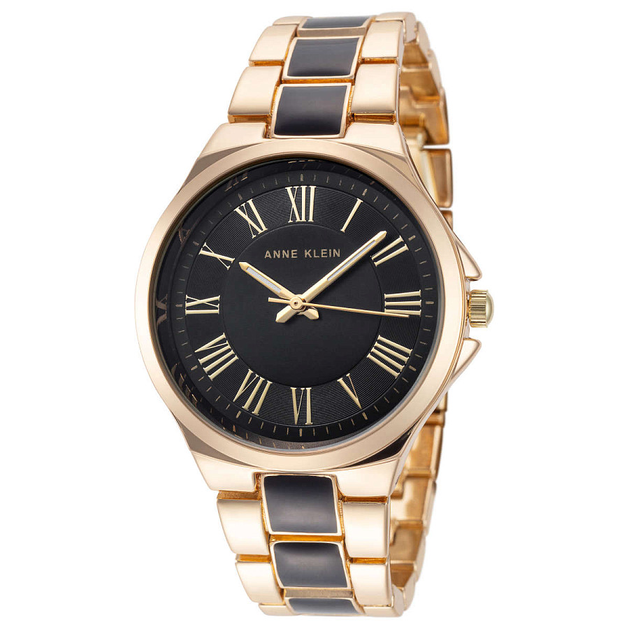 Часы Anne Klein Metals 3922BKGB — сталь c pvd покрытием, женские