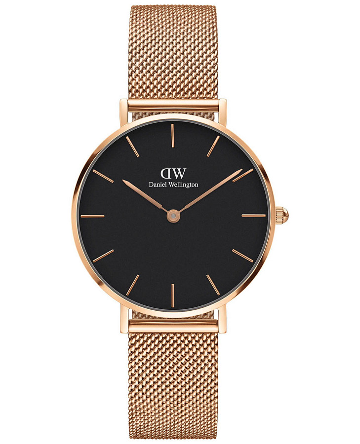 Часы Daniel Wellington Petite Melrose DW00100161 — женские, черный