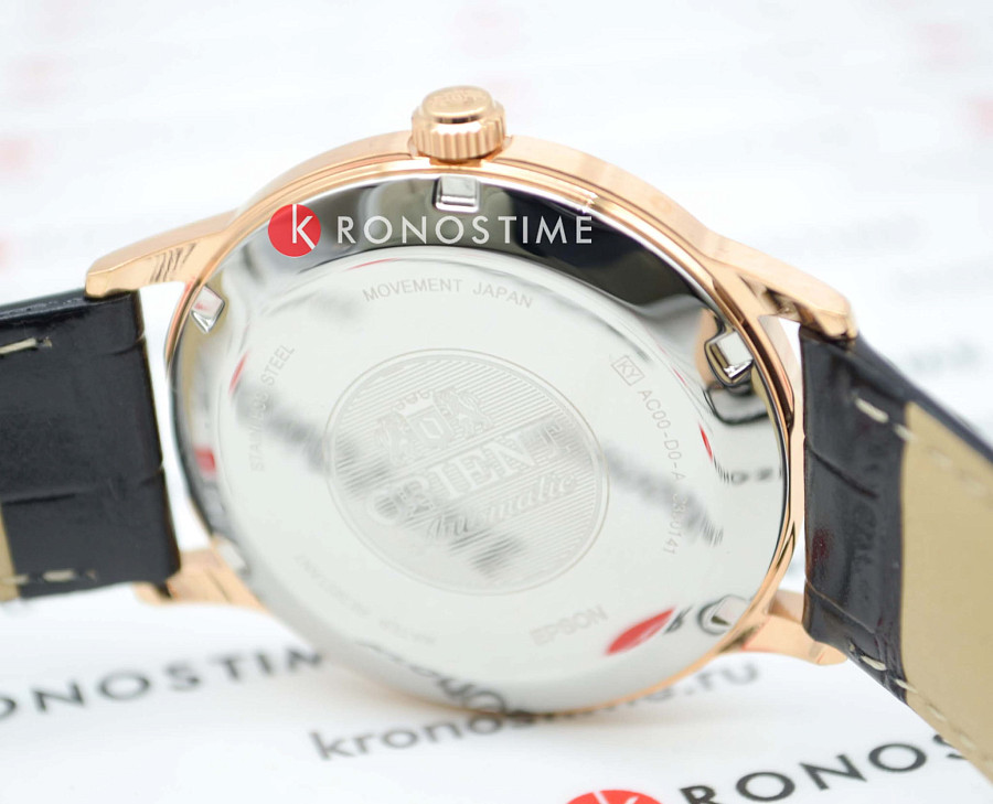Часы Orient Classic Automatic AC00001B — мужские, кожаный