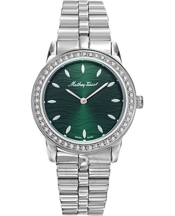 Часы Mathey-Tissot Artemis D10860AQV — женские, зеленый