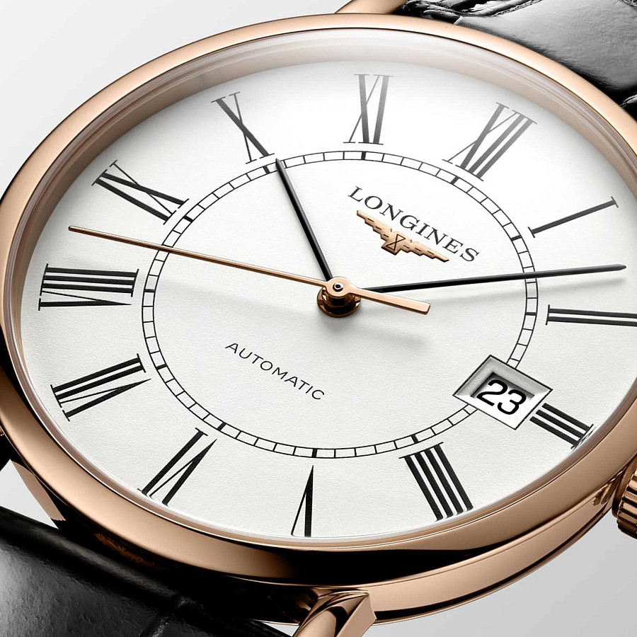 Часы Longines Elegant Collection L4.787.8.11.0 — металл золото сталь, Швейцария