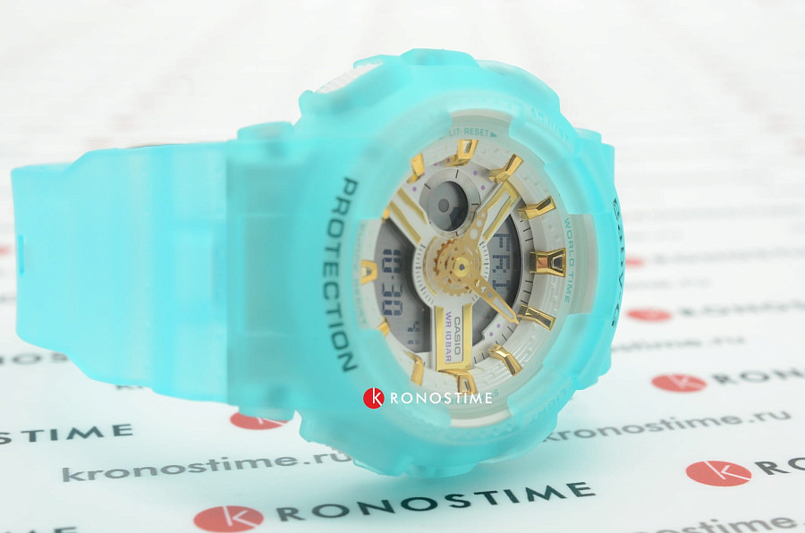 Часы Casio Baby-G BA-110SC-2A — кварцевые, пластик