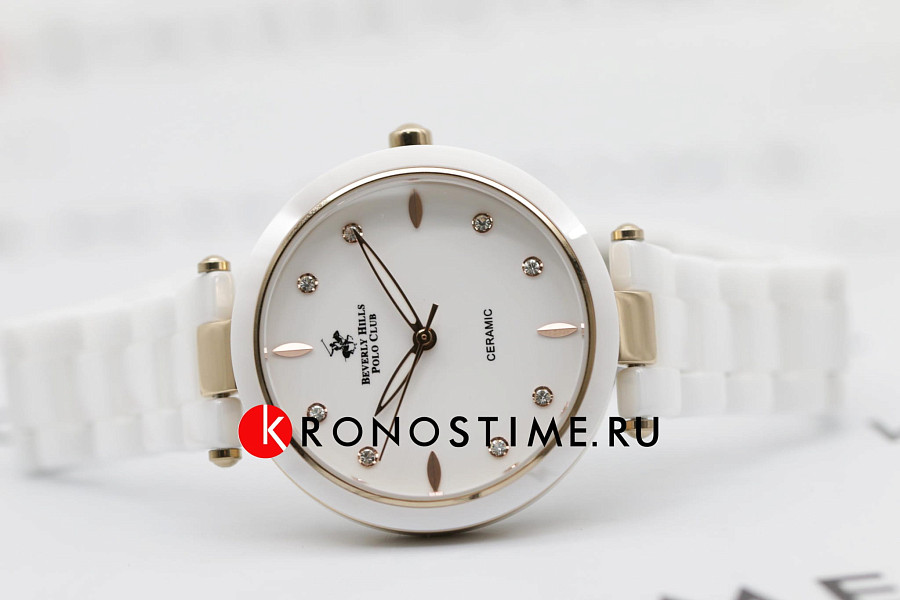 Часы Beverly Hills Polo Club BP3102X.530 — кварцевые, сталь керамика