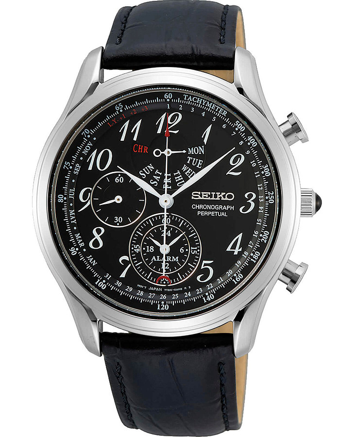 Часы Seiko Conceptual Series Dress SPC255P1 — мужские, черный