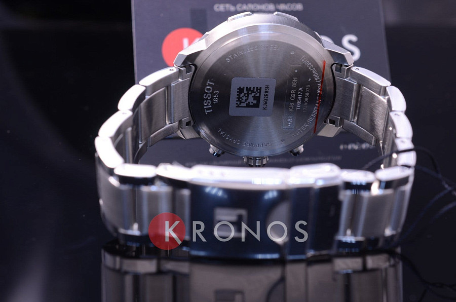 Часы Tissot T-Sport Quickster T095.417.11.047.00 — мужские, нержавеющая сталь