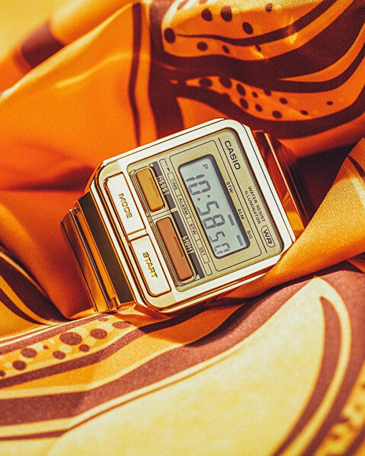 Часы Casio Vintage A120WEG-9A — металл сталь, Япония