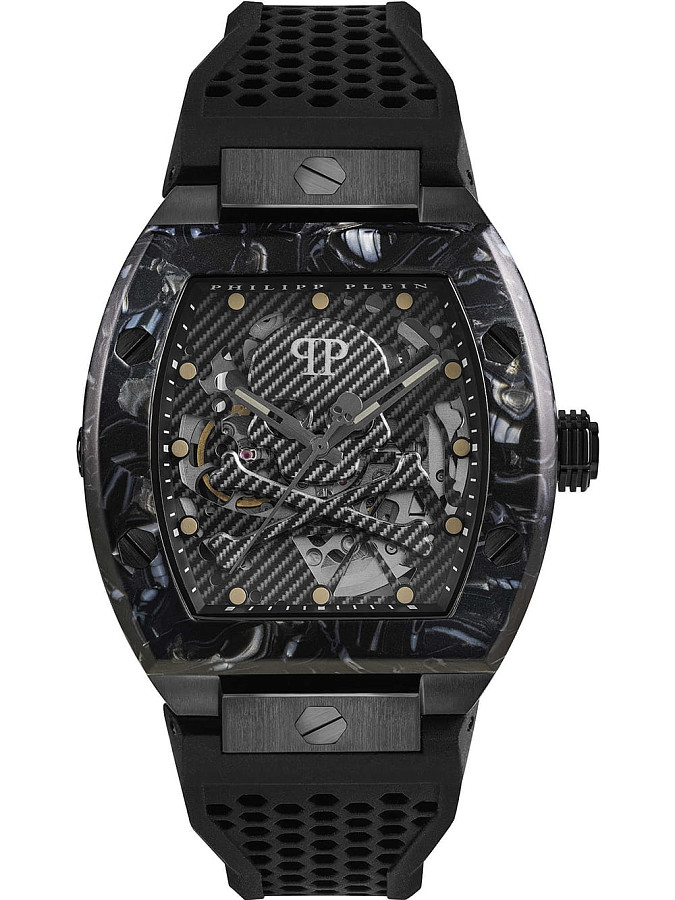 Часы Philipp Plein The Skeleton PWBAA0221 — мужские, черный