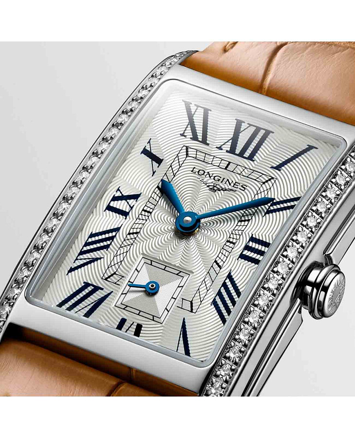 Часы Longines DolceVita L5.512.0.71.4 — женские, кожаный