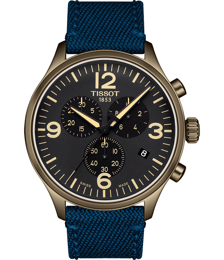 Часы Tissot Chrono XL T116.617.37.057.01 — мужские, черный