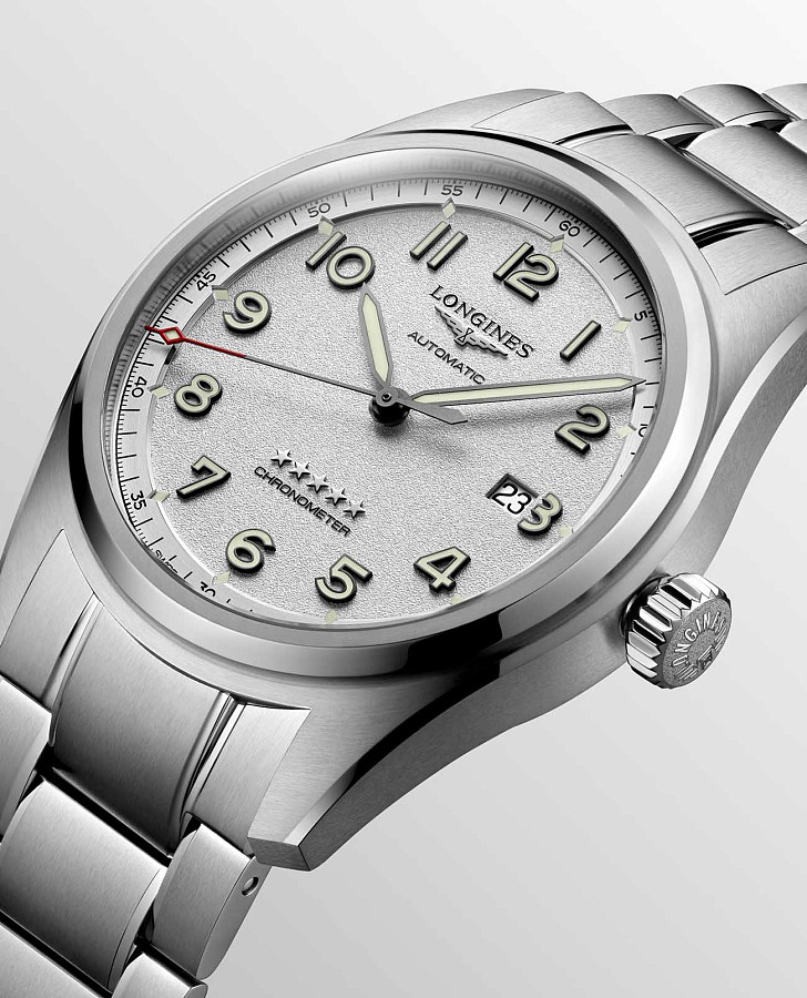 Часы Longines Spirit L3.811.4.73.6 — Швейцария, механические