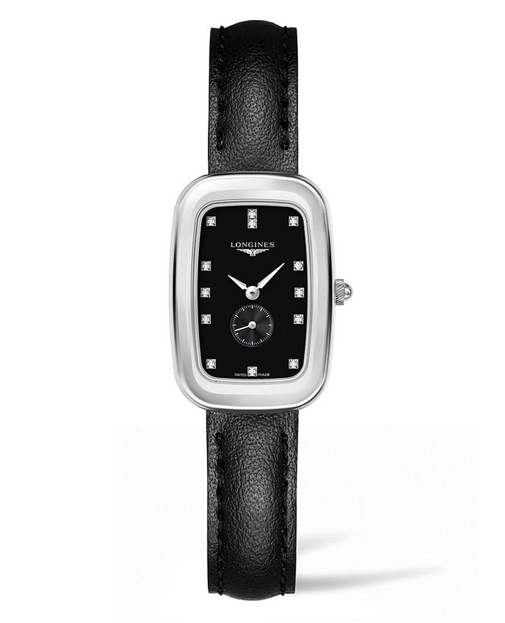 Часы Longines Equestrian Boucle L6.141.4.57.0 — женские, черный