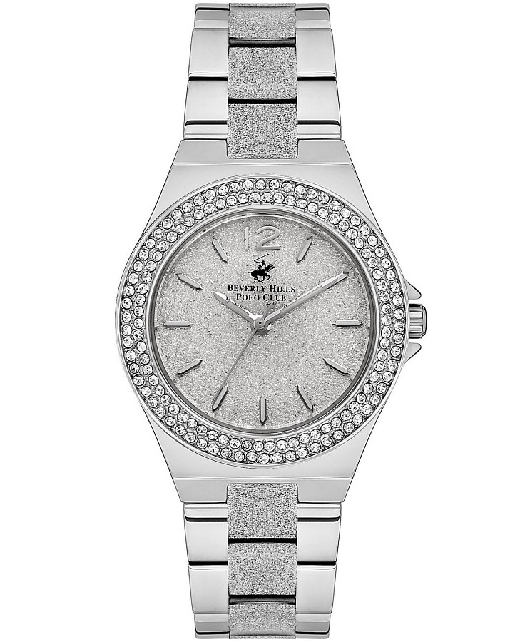 Часы Beverly Hills Polo Club BP3591X.330 — женские, серебристый