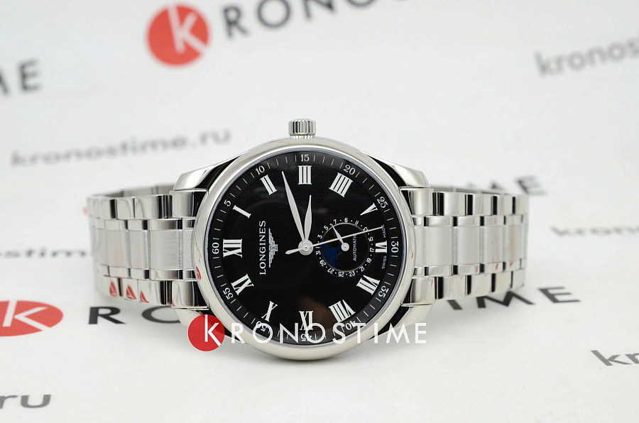 Часы Longines Master Collection L2.909.4.51.6 — механические, сталь металл