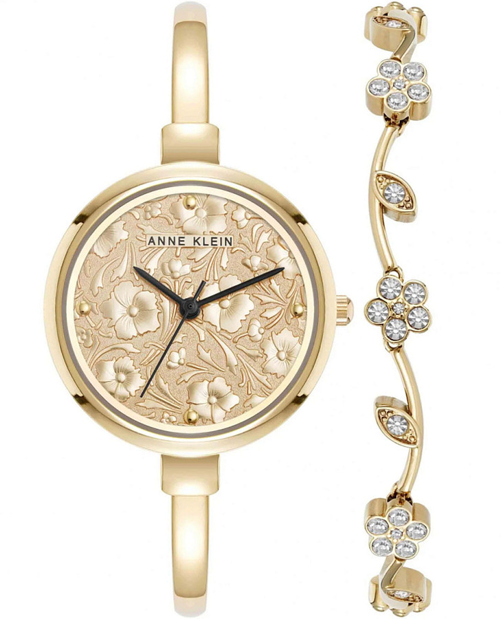 Часы Anne Klein Box Set 5274GPST — женские, золотистый