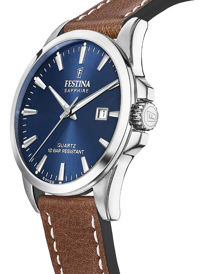 Часы Festina Classics F20025/3 — кварцевые, сталь