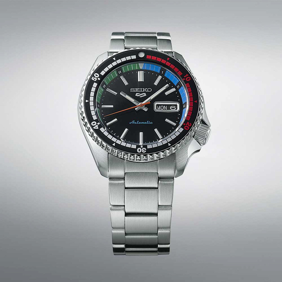 Часы Seiko 5 Sports SRPK13K1 — нержавеющая сталь, мужские