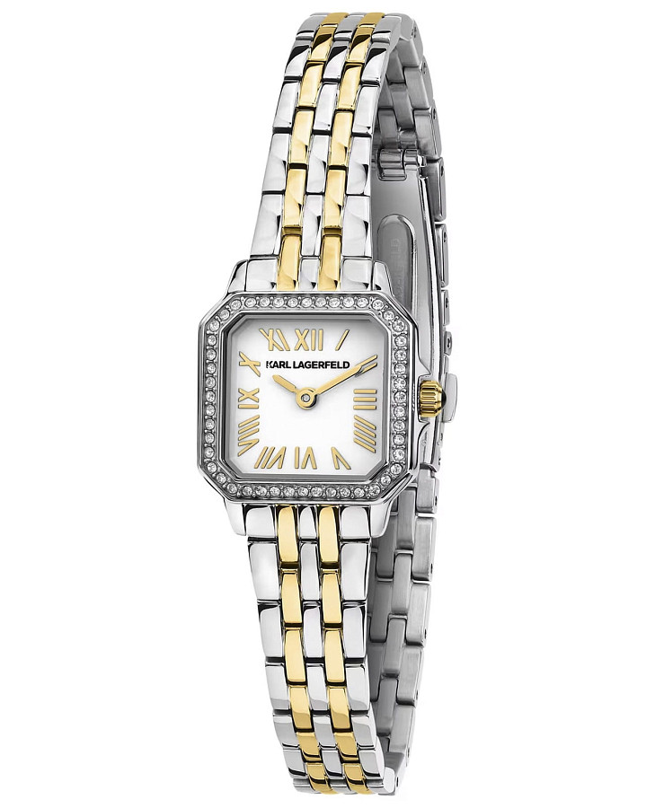 Часы Karl Lagerfeld Icon Square Mini R0553111503 — женские, белый