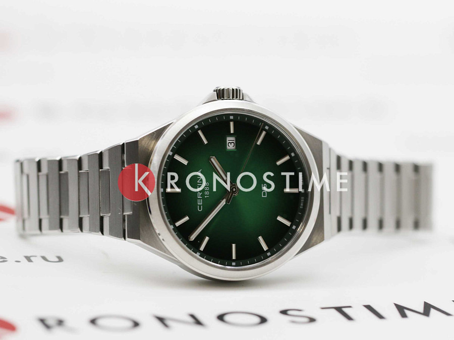 Часы Certina DS-7 Quartz C043.410.11.091.00 — сталь металл, Швейцария