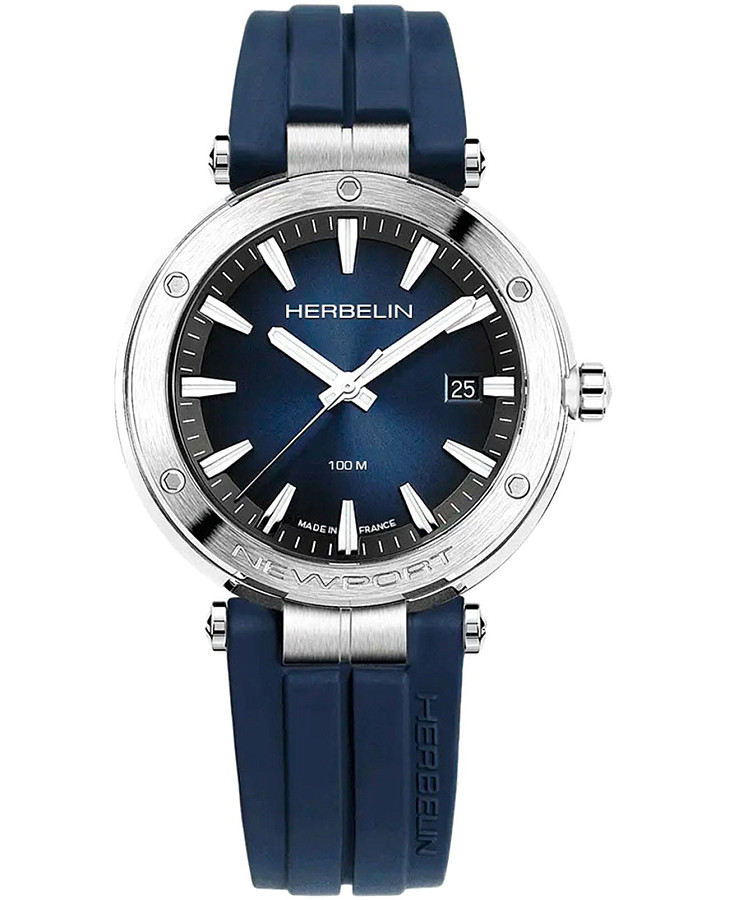 Часы Herbelin Newport 12288A15CB — мужские, синий