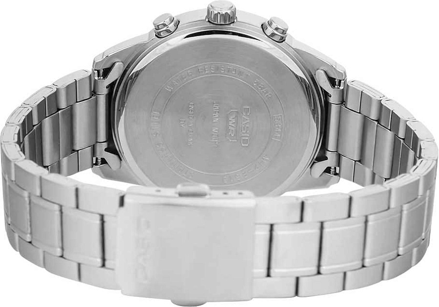 Часы Casio Collection MTP-E515D-2A2 — металл сталь, Япония