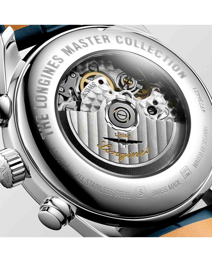 Часы Longines Master Collection L2.859.4.92.0 — мужские, синий